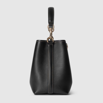GG EMBLEM MINI BUCKET BAG